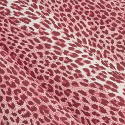 Mrs. Alice Raspberry Pink Leopard Fabric< Serena Fresson Fabrics