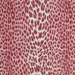 Mrs. Alice Raspberry Pink Leopard Fabric< Serena Fresson Fabrics