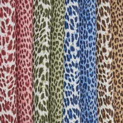 Mrs. Alice Raspberry Pink Leopard Fabric< Serena Fresson Fabrics