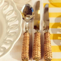 Mrs. Alice Rattan Cutlery (5 Piece)< Cutlery Sets