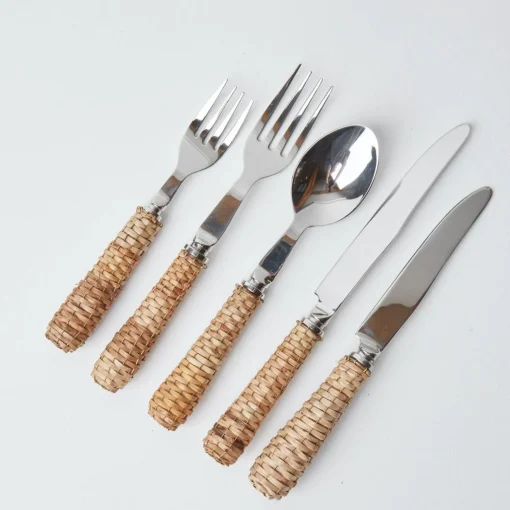 Mrs. Alice Rattan Cutlery (5 Piece)< Cutlery Sets