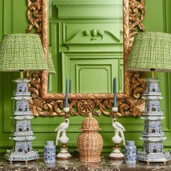 Mrs. Alice Rattan Ginger Jar< Year-round Decorations | Spring Decorations