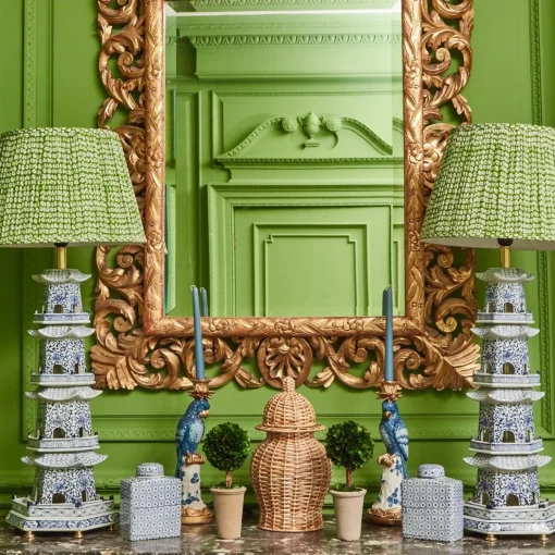 Mrs. Alice Rattan Ginger Jar< Year-round Decorations | Spring Decorations