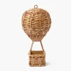 Mrs. Alice Rattan Hot Air Balloon< Year-round Decorations | Spring Decorations