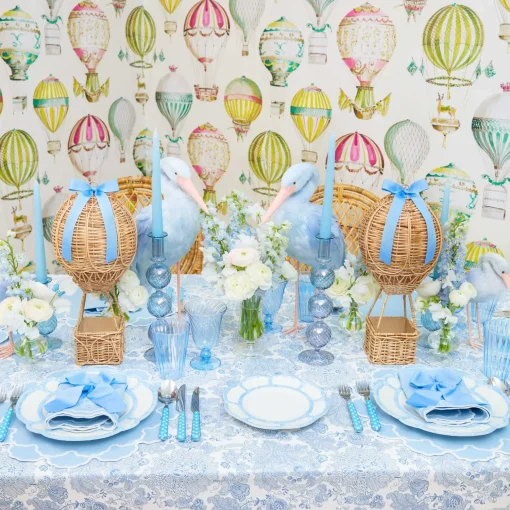 Mrs. Alice Rattan Hot Air Balloon< Year-round Decorations | Spring Decorations