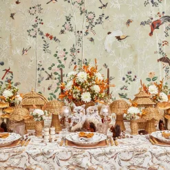 Mrs. Alice Rattan Mushroom Family< Year-round Decorations | Autumn Decorations