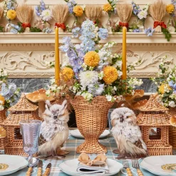 Mrs. Alice Rattan Pagoda & Urn Vase Set< Year-round Decorations | Autumn Decorations