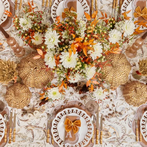 Mrs. Alice Rattan Pumpkin Family< Autumn Decorations