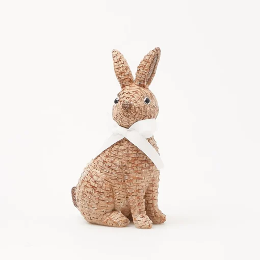 Mrs. Alice Rattan Rabbit Family< Spring Decorations