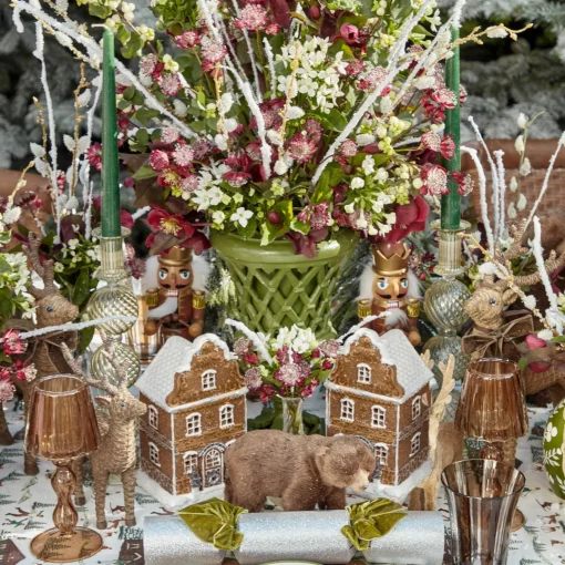 Mrs. Alice Rattan Reindeer Family< Christmas Decorations