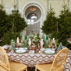 Mrs. Alice Rattan Reindeer Family< Christmas Decorations