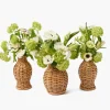 Mrs. Alice Rattan Vase (Set of 3)< Vases | Vases & Planters