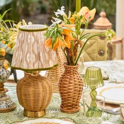 Mrs. Alice Rattan Vase (Set of 3)< Vases | Vases & Planters