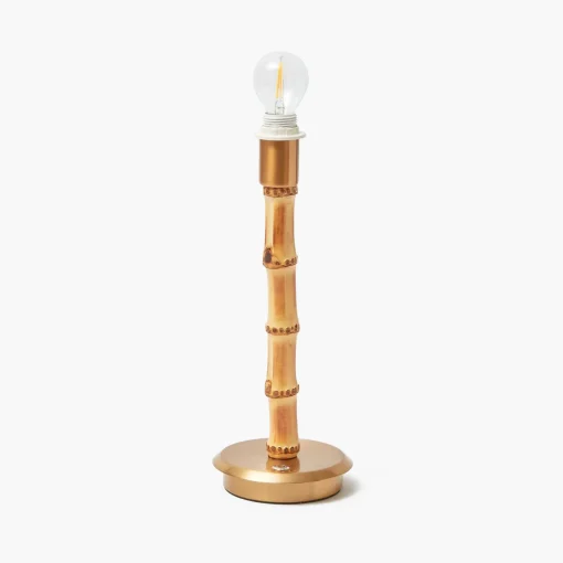 Mrs. Alice Rechargeable Bamboo Lamp< Rechargeable Table Lamps | Summer Lighting