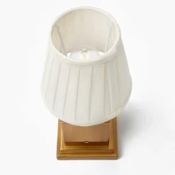 Mrs. Alice Rechargeable Lamp with Cream Shade (15cm)< Rechargeable Table Lamps