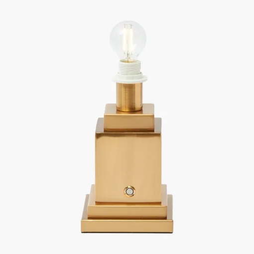 Mrs. Alice Rechargeable Lamp with Cream Shade (15cm)< Rechargeable Table Lamps