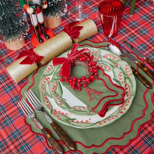 Mrs. Alice Red Berry Starter Plate< Starter Plates