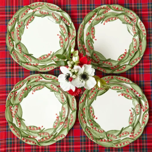 Mrs. Alice Red Berry Starter Plate< Starter Plates