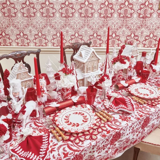 Mrs. Alice Red Candles (Set of 8)< Candles