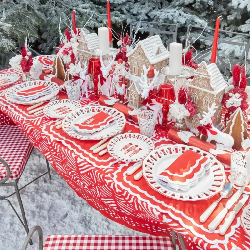 Mrs. Alice Red Candles (Set of 8)< Candles