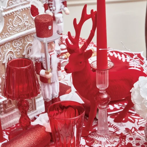 Mrs. Alice Red Candles (Set of 8)< Candles