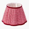 Mrs. Alice Red Lotus Lampshade (22cm)< Lampshades