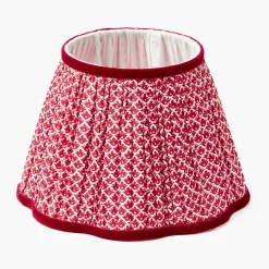 Mrs. Alice Red Lotus Lampshade (22cm)< Lampshades