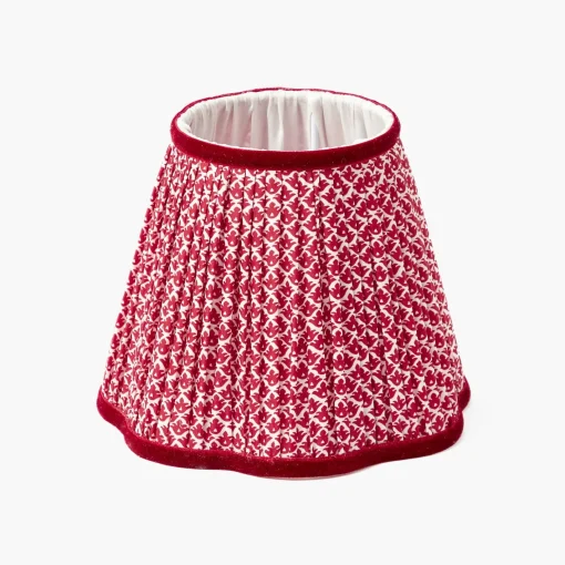 Mrs. Alice Red Lotus Lampshade (18cm)< Lampshades