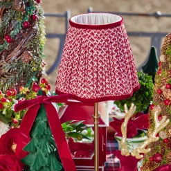 Mrs. Alice Red Lotus Lampshade (18cm)< Lampshades