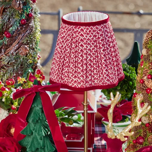 Mrs. Alice Red Lotus Lampshade (18cm)< Lampshades
