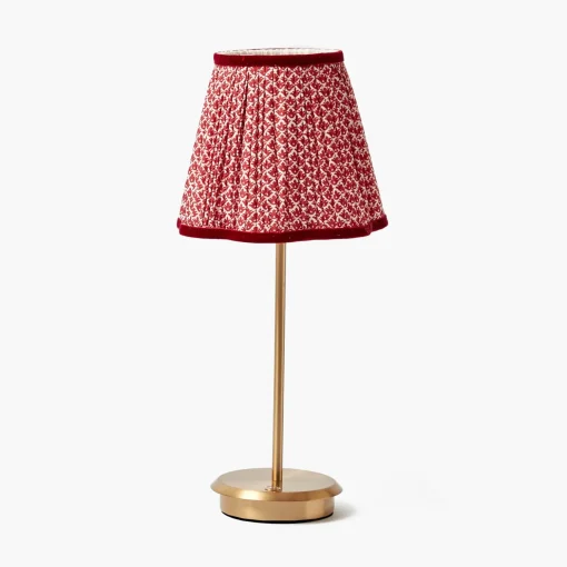 Mrs. Alice Red Lotus Lampshade (18cm)< Lampshades