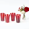 Mrs. Alice Red Positano Glasses (Set of 4)< Glasses