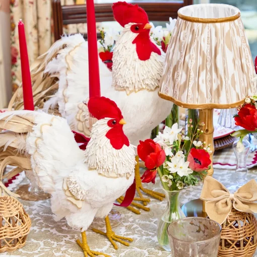 Mrs. Alice Ronnie the Rooster - 40cm< Spring Decorations