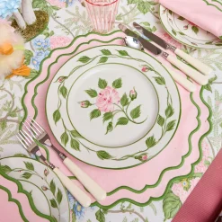 Mrs. Alice Rose Bud Dinner Plate< Dinner Plates