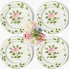 Mrs. Alice Rose Bud Dinner Plates (Set of 4)< Dinner Plates | Crockery Sets