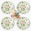 Mrs. Alice Rose Bud Starter Plates (Set of 4)< Starter Plates | Crockery Sets
