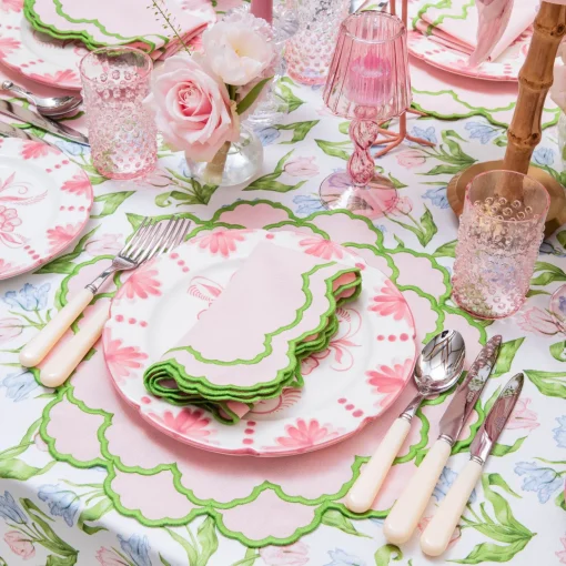 Mrs. Alice Rose Pink Hobnail Glasses (Set of 6)< Summer Glassware | Glasses