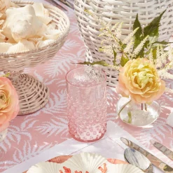 Mrs. Alice Rose Pink Hobnail Glasses (Set of 6)< Summer Glassware | Glasses