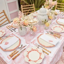 Mrs. Alice Rose Pink Hobnail Glasses (Set of 6)< Summer Glassware | Glasses