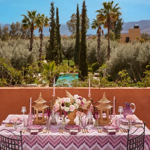 Mrs. Alice Rosita Tablecloth< Summer Table Linen | Tablecloths