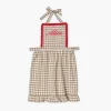 Mrs. Alice Rossina Putty Gingham & Red Apron< Mrs. Alice Monogram | Monogrammable Gifts