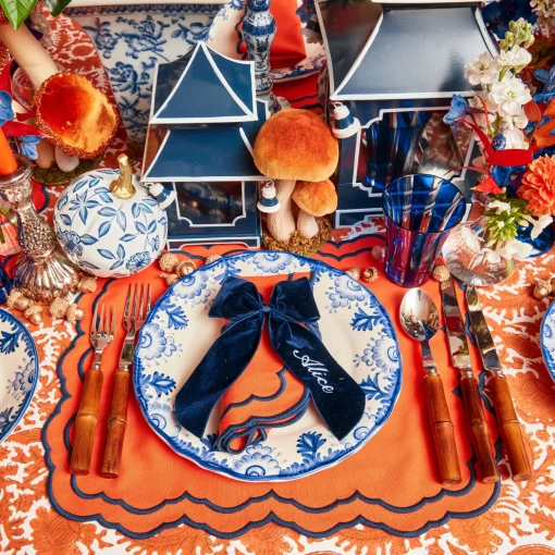 Mrs. Alice Royal Blue Positano Glasses (Set of 4)< Glasses