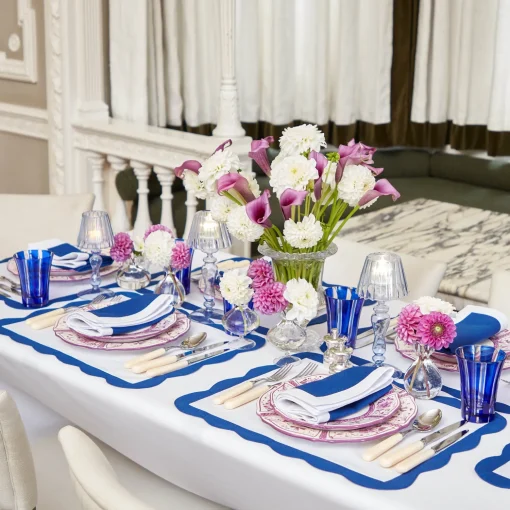 Mrs. Alice Royal Blue Positano Glasses (Set of 4)< Glasses