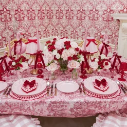 Mrs. Alice Ruby Red Velvet Napkin Bows (Set of 4)< Napkin Rings & Bows