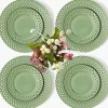 Mrs. Alice Sage Basketweave Dinner & Starter Plates (Set of 8)< Crockery Sets