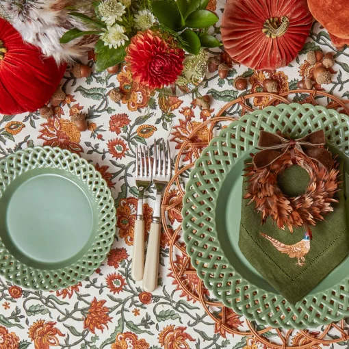 Mrs. Alice Sage Basketweave Starter Plates (Set of 4)< Starter Plates | Crockery Sets