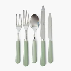 Mrs. Alice Sage Green Cutlery (5 Piece)< Cutlery Sets