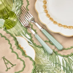 Mrs. Alice Sage Green Cutlery (5 Piece)< Cutlery Sets