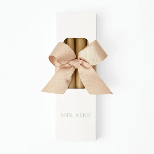 Mrs. Alice Sand Candles (Set of 8)< Summer Candleware