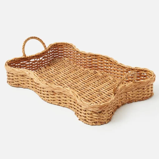 Mrs. Alice Sandra Rattan Tray< Trays | Trays
